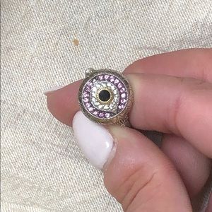 Judith ripka evil eye ring with diamonds